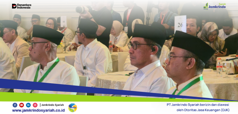 Jamkrindo Syariah Hadiri Pelantikan dan Rapat Kerja Pengurus Pusat MES, Perkuat Komitmen Pengembangan Ekonomi Syariah Nasional