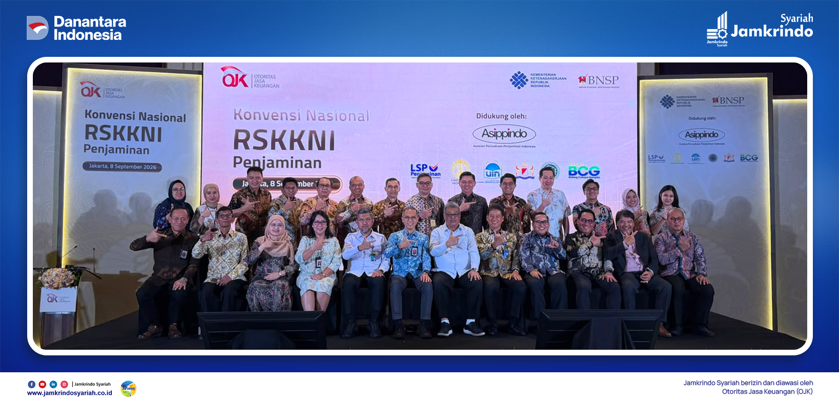 Jamkrindo Syariah Perkuat Kontribusi dalam Penyusunan Standar Kompetensi Nasional Industri Penjaminan